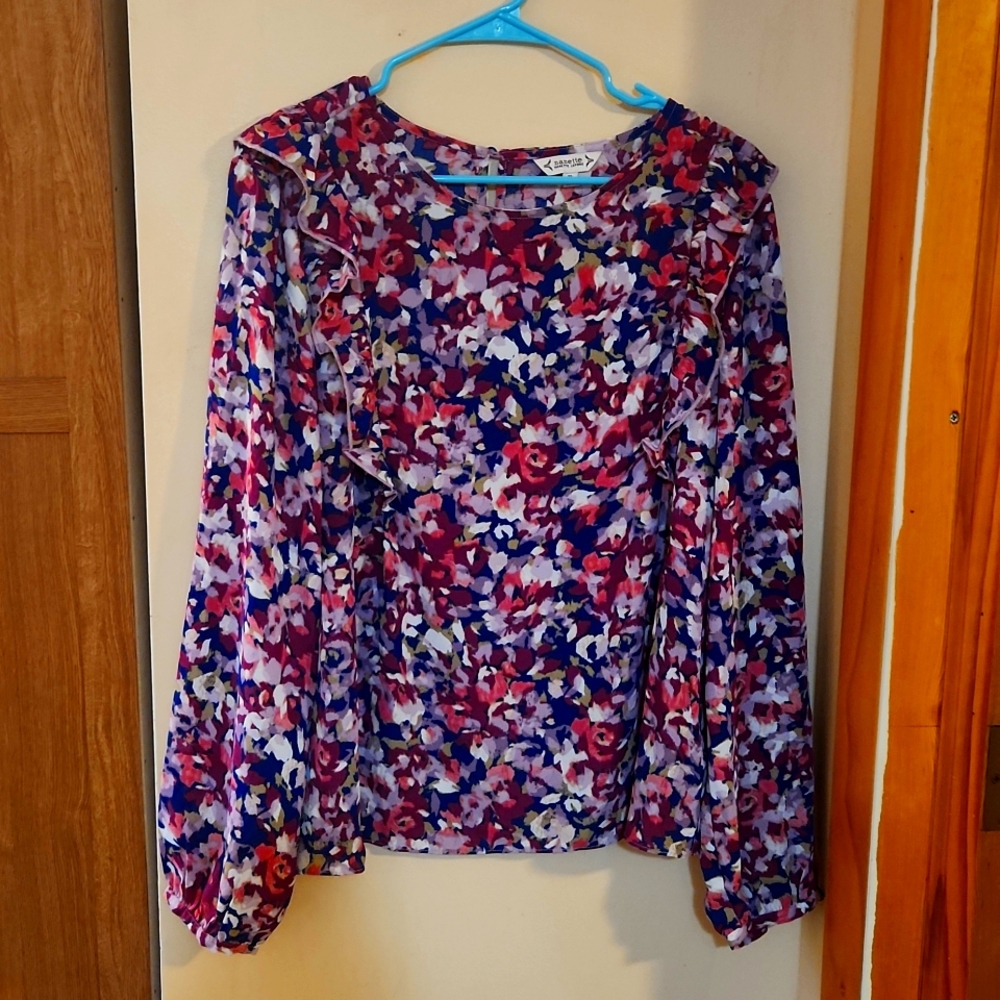Nanette Lepore floral print top